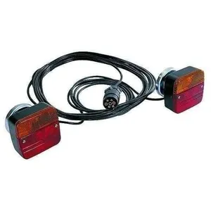 Imline - Kit éclairage remorque magnétique 12m / Entre feux 4m