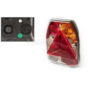 Radex - Cabochon de feu 6900 multifonction droit avec feu de recul pas cher