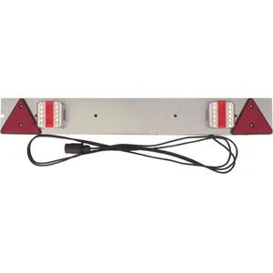Imline - Rampe de Feu Arrière led 1m   4 Fonctions   Acier Galvanisé