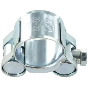 VIS-EXPRESS Collier à tourillons pour tuyau épais et arme Acier zingué...