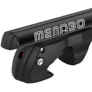 Menabo - Barres de toit Volkswagen Touran (03/03-09/15) Sherman Noir