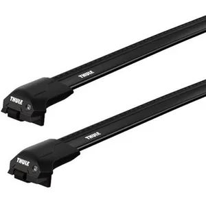 Barres de toit Audi A6 Allroad (11/18-) Thule WingBar Edge Black Alu pas cher