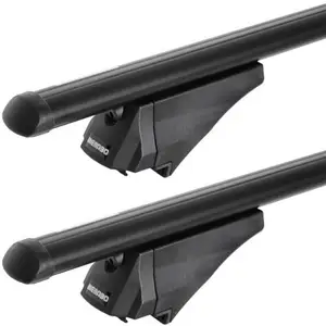 BMW - Barres de toit Série 2 Gran Tourer (03/15-) Menabo Tiger Noir pas cher
