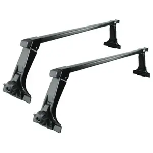 Barres de toit Nissan Patrol gr type Y61 (03/98-09/04) Thule SquareBar AcierVendu parcarrefour