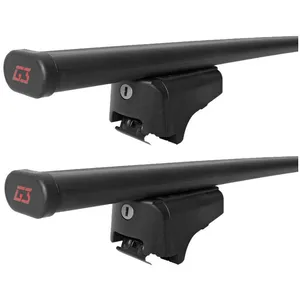 G3 - Barres de toit Citroën C4 Aircross (03/12-08/17) Clop Steel 127cm pas cher