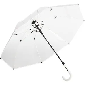 Non communiqué Fare - Parapluie canne transparent - FP7112 - bord blancVendu parfnac