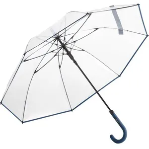 Non communiqué Fare - Parapluie canne transparent - FP7112 - bord bleu marineVendu parfnac
