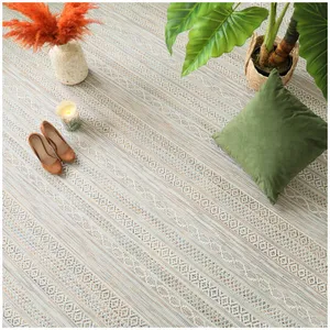 DÉCOWEB Moquette Tissé Plat - Aztlan - Pearl multicolor - Echantillon ...