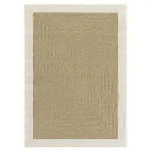 DÉCOWEB Tapis imitation fibres naturelles extérieur et intérieur - Pro... pas cher