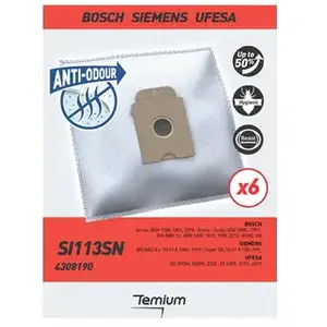 Inconnu SI113SN ANTI-ODEUR 6 SACS pas cher