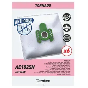 Sac aspirateur TEMIUM SAC A AE102SN X6 pas cher