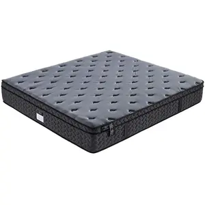 Matelas latex et à mémoire de forme 30 cm soutien mi ferme 200x200 cm pas cher