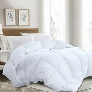 Comparateur de prix : Couette - SAMPUR - Luxe Plume - 240x260 cm - 100% Plumes Naturelles - 500g/m2