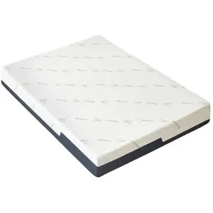 Sampur Matelas mémoire de forme déhoussable bambou 140x200 cm pas cher