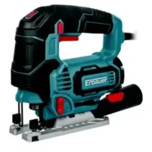 Scie sauteuse filaire pendulaire (4 niveaux) 750 W, maxi 3000 tr/min, Erbauer EJS750