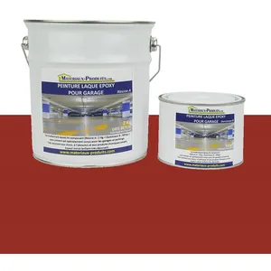 MATPRO Peinture laque époxy pour garage Kit de 20 Kg (Pour Professionnel) Rouge Brique RAL 3013Vendu paramazon