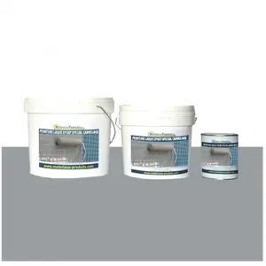 MATPRO Peinture pour carrelage laque époxy Kit de 5 Kg Gris Béton RAL 7040Vendu paramazon