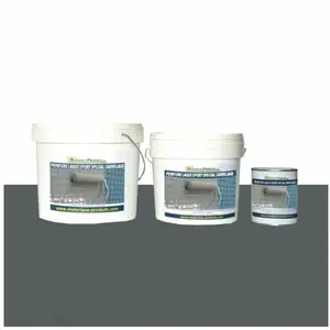 Comparateur de prix : Matpro - Peinture Laque Epoxy Spécial Carrelage - 1 Kg Gris basalte