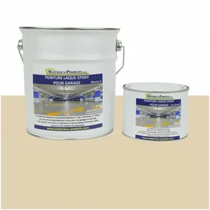 Comparateur de prix : MATPRO Peinture laque époxy pour garage Kit de 1 Kg Ivoire RAL 1015