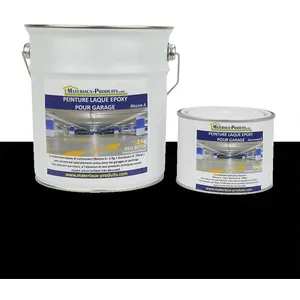 Matpro - Peinture Laque Epoxy pour Garage - 2.5 Kg NoirVendu paramazon