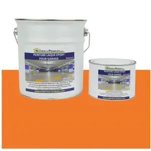 Matpro - Peinture Laque Epoxy pour Garage - 5 Kg OrangeVendu paramazon