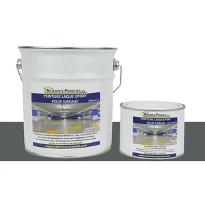 MATPRO Peinture laque époxy pour garage Kit de 20 Kg (Pour Professionnel) Gris Basalte RAL 7012Vendu paramazon