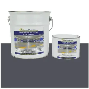 Matpro - Peinture Laque Epoxy pour Garage - 2.5 Kg Gris ardoiseVendu paramazon