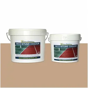 Matpro - Peinture résine pour bitume enrobé - 36 Kg Marron clairVendu paramazon
