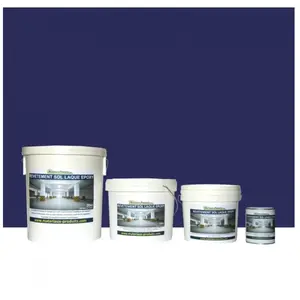 Peinture Laque Epoxy pour Garage - 2.5 Kg Bleu marine - MATPROVendu paramazon