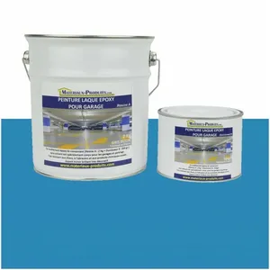 Matpro - Peinture Laque Epoxy pour Garage - 10 Kg Bleu France pas cher