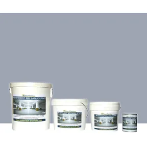 MATPRO Peinture laque époxy sol et mur Kit de 5 Kg Gris Béton RAL 7040Vendu paramazon