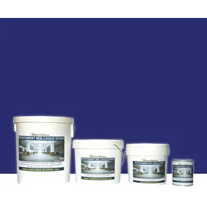 MATPRO Peinture laque époxy sol et mur Kit de 10 Kg Bleu Marine RAL 5022Vendu paramazon