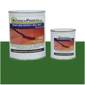 Comparateur de prix : Matpro - Peinture époxy sol et mur Mat - 1 Kg Vert Gazon