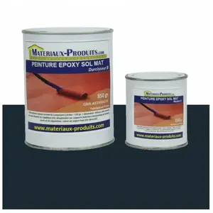 Matpro - Peinture époxy sol et mur Mat - 2.5 Kg Gris anthraciteVendu paramazon