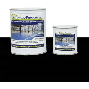 MATPRO Revêtement peinture sol laque époxy sécurité marquage Kit de 5 Kg NoirVendu paramazon