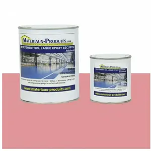 MATPRO Revêtement peinture sol laque époxy sécurité marquage Kit de 1 Kg Rose RAL 020 70 30 pas cher