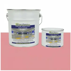 Matpro - Peinture Laque Epoxy pour Garage - 20 Kg Utilisation professionnelle RoseVendu paramazon
