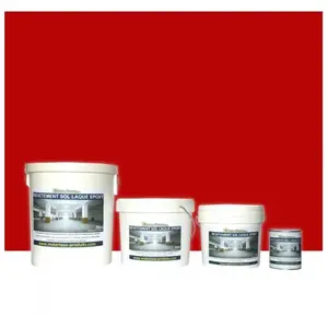 Matpro - Peinture laque Epoxy Sol et Mur - 2.5 Kg Rouge pas cher