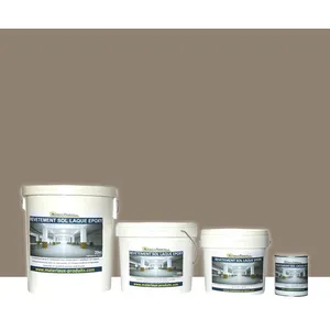 Matpro - Peinture laque Epoxy Sol et Mur - 2.5 Kg Taupe pas cher