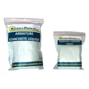 Matpro - Armature étancheité liquide - Rouleau de 30 cm x 50 m Blanc pas cher