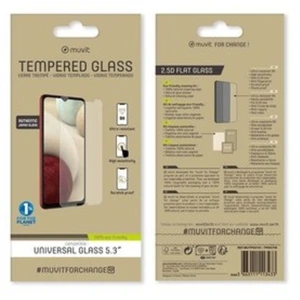 MUVIT 1 Film Verre Trempé Universel 5" à 5,3" pas cher