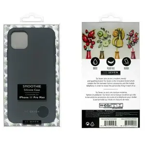 Ascendeo SO SEVEN Coque Smoothie Noire: Apple iPhone 11 Pro Max