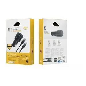 MUVITTIGER Power charger voiture pd 30W + Cable USB C/lightning - 1,2 m