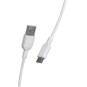 Comparateur de prix : muvit - Câble USB - USB (M) pour USB-C (M) - 2.4 A - 3 m - moulé - blanc