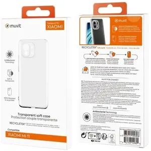 Comparateur de prix : MUVITCHAN Coque souple clear designed pour Xiaomi Mi 11