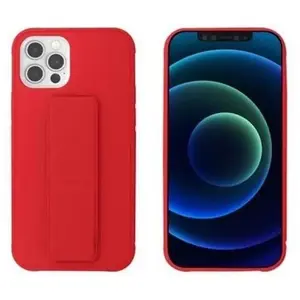 MYWAY Coque avec fonction stand rouge pour iphone 12/12 pro pas cher