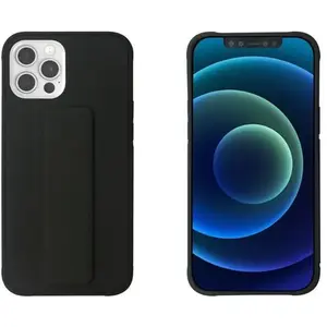MYWAY Coque avec fonction stand noir 12/12 pro pas cher