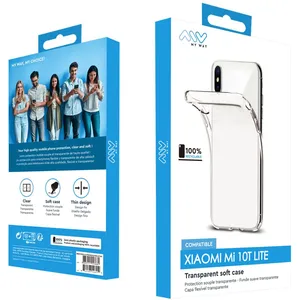 Comparateur de prix : MYWAY Coque souple transparente pour Xiaomi MI 10T Lite