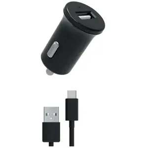 Comparateur de prix : MYWAY PACK CHARGEUR VOITURE 12W + USB-A USB-C NOIR