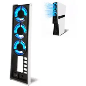 Support console AKUMA VENTILATEUR CYBER W01 LED PS5 Pro pas cher